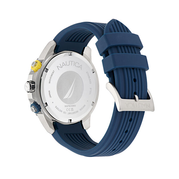 Nautica One Chronograph Watch With Silicone Strap