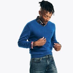 Navtech V-Neck Deck Sweater,Limoges,large