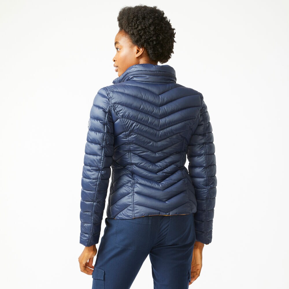 REVERSIBLE PACKABLE HOODED COAT,Stellar Blue Heather,large