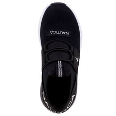 BOYS' BRAND ICON SLIP-ON SNEAKER,Black,large