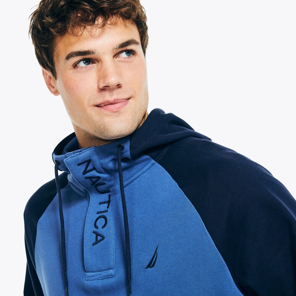 PULLOVER HOODIE,Nite Sea Heather,large