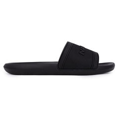 Logo Slide Sandal,Black,large