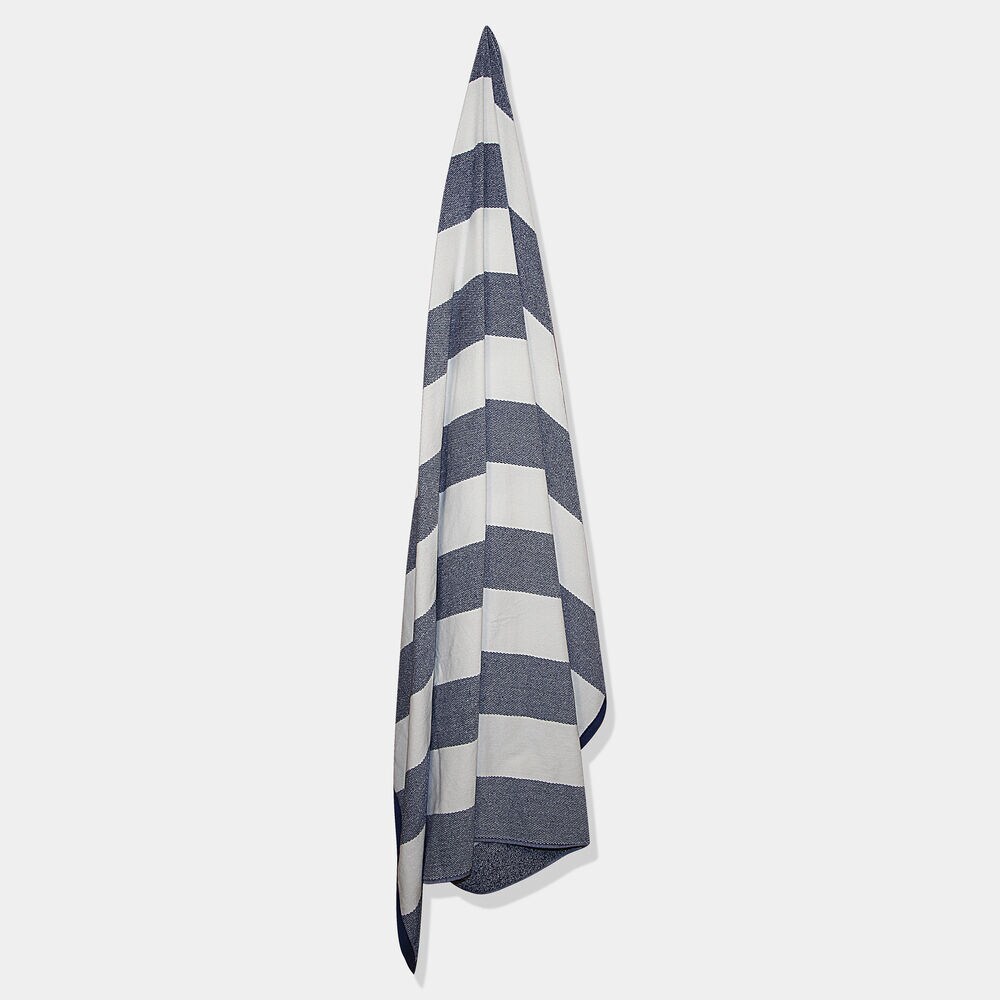 CABANA STRIPE WOVEN TOWEL FOR 2,Ice Blue,large