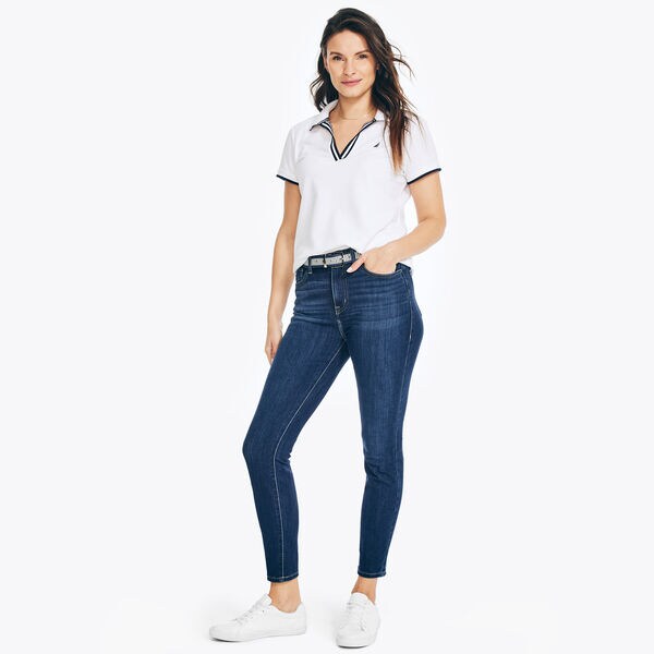 TRUE FLEX HIGH-RISE CURVY FIT SKINNY DENIM