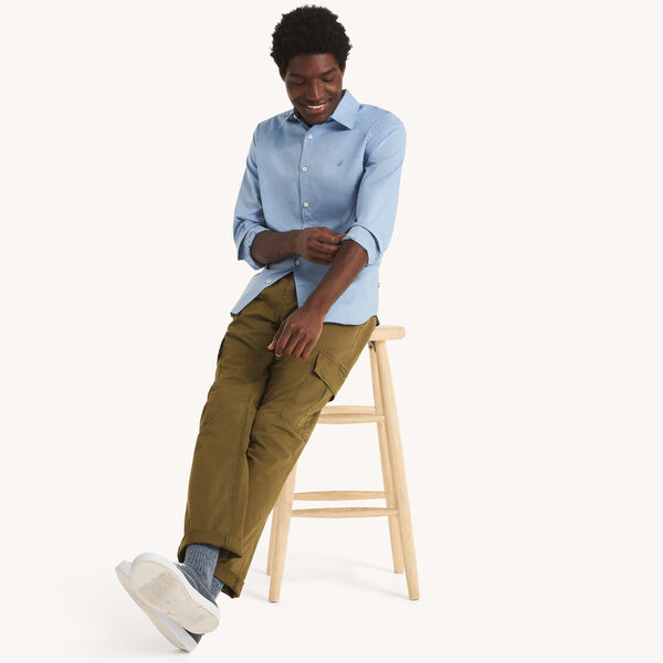 Classic Fit Wrinkle-Resistant Printed Shirt