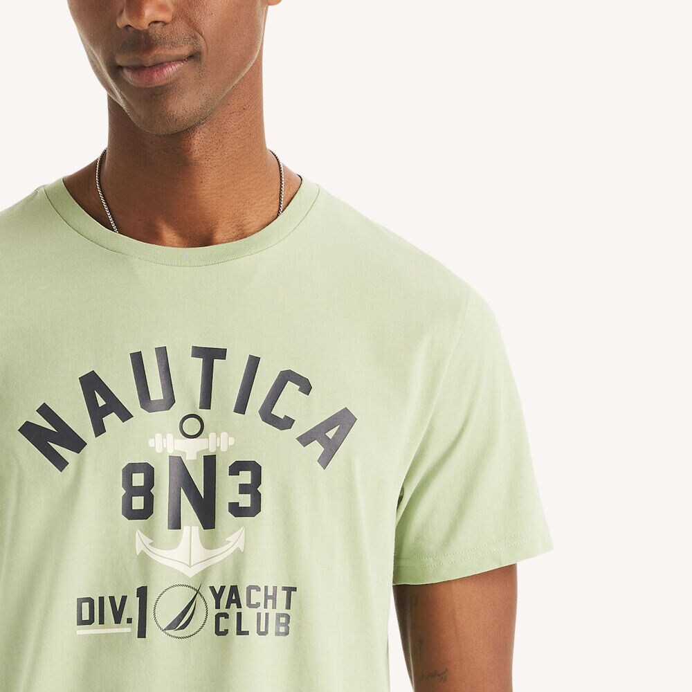 N83 Graphic T-Shirt,Bimini Green,large
