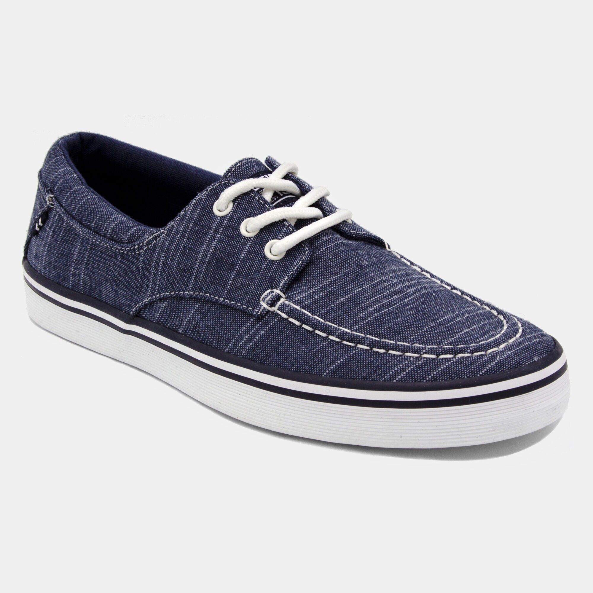 Ablemarle Canvas Sneaker in Navy ,Navy,large