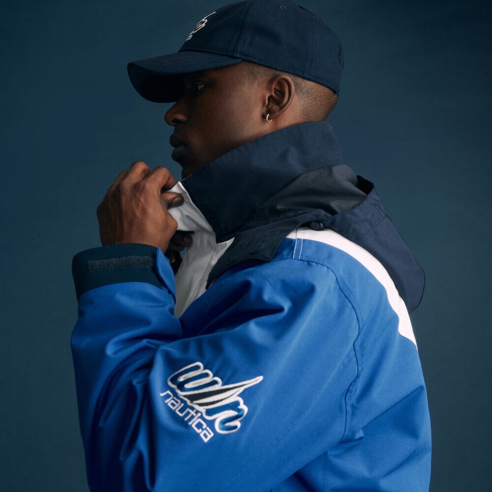 Eddie Win x Nautica Reversible Jacket,Cobalt Wave,large