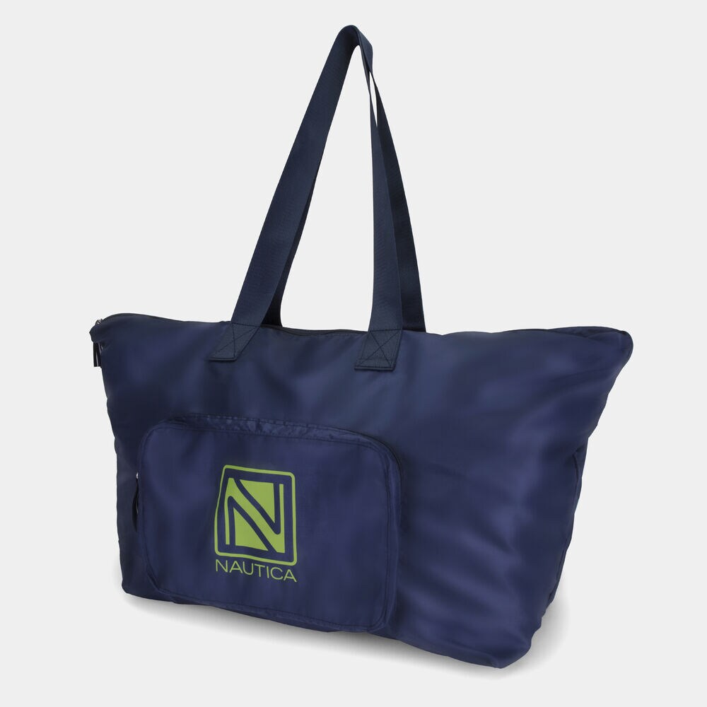 New Tack Packable Large Tote,Navy,large