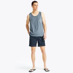 N83 GRAPHIC TANK,Cobalt Wave,large