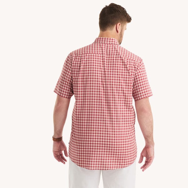 Big & Tall Plaid Short-Sleeve Shirt