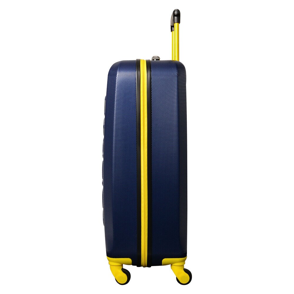 Marina 28" Hardside Spinner Luggage in Navy/Yellow,Navy,large