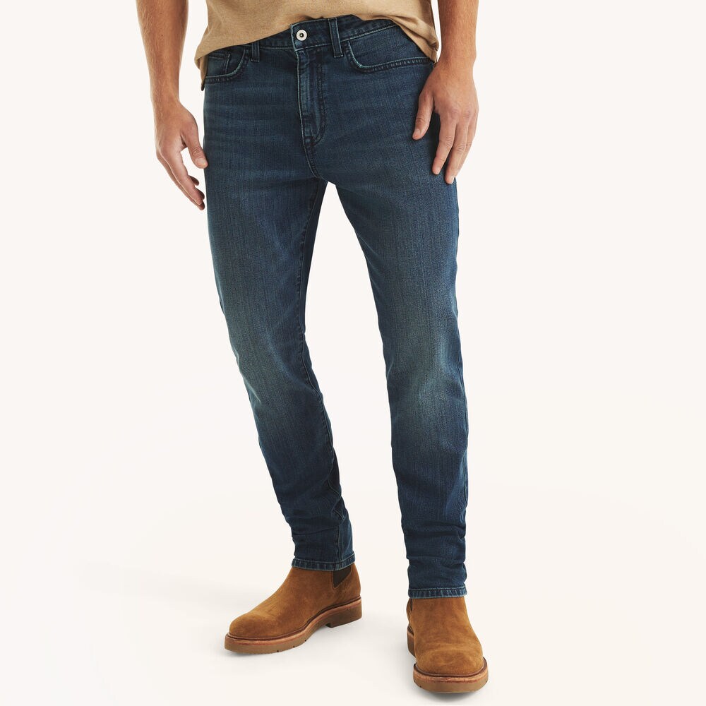 Athletic Slim Stretch Denim,Sail Cream,large