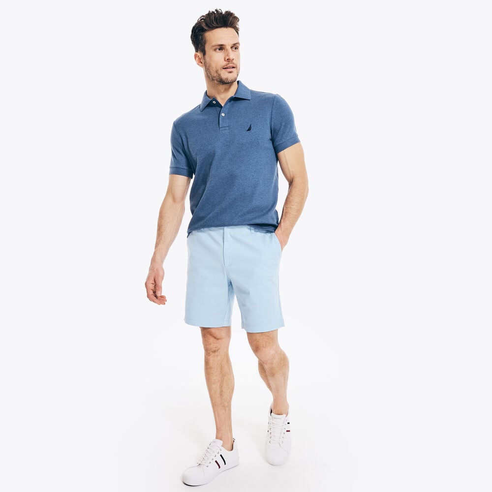 8.5" STRETCH SHORT,Azure Blue,large