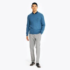 CREWNECK SWEATER,Nite Sea Heather,large
