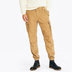CORDUROY CARGO JOGGER,Tuscany Tan,large