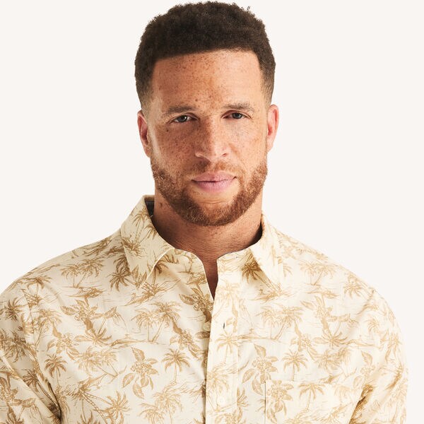 Big & Tall Printed Short-Sleeve Shirt