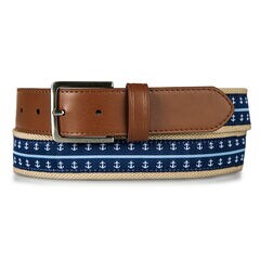 Anchor Icon Belt,Workshirt Blue,large