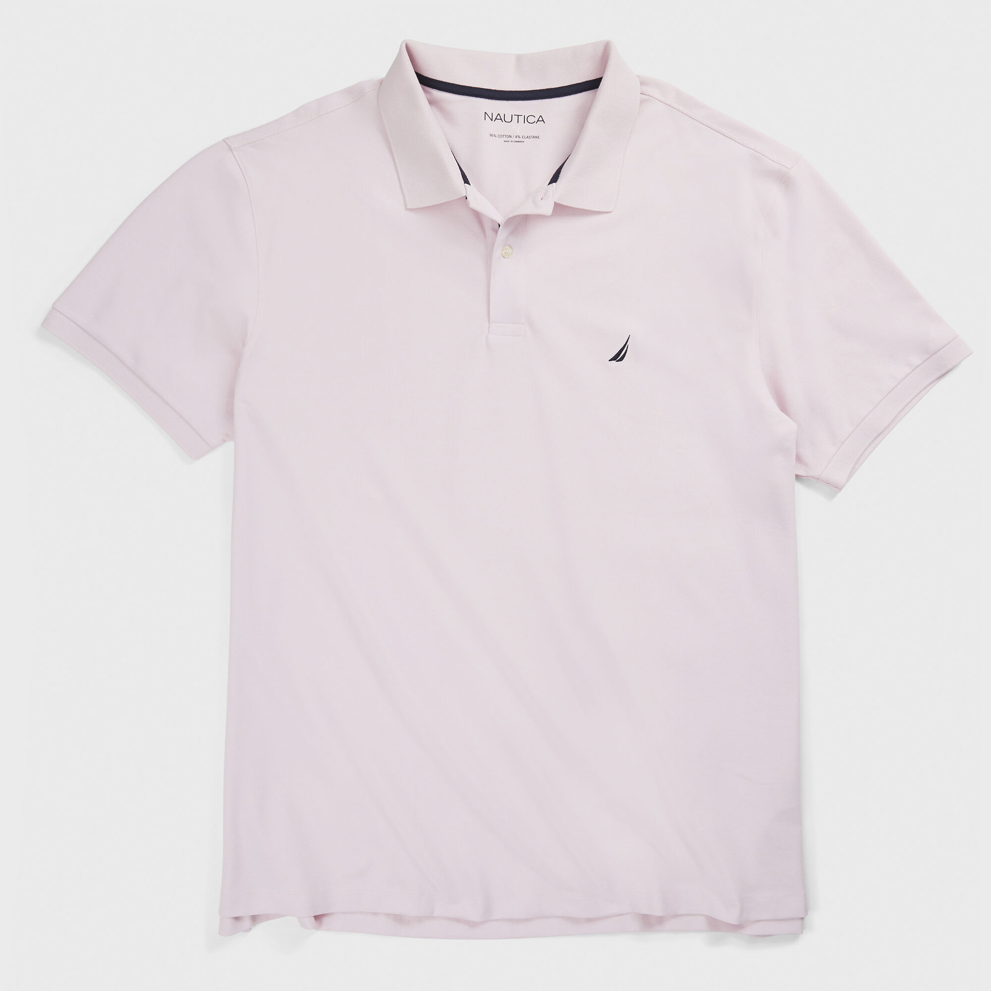 Big & Tall Classic Fit Performance Deck Polo,Cradle Pink,large