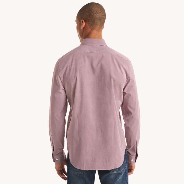 Classic Fit Wrinkle-Resistant Plaid Shirt