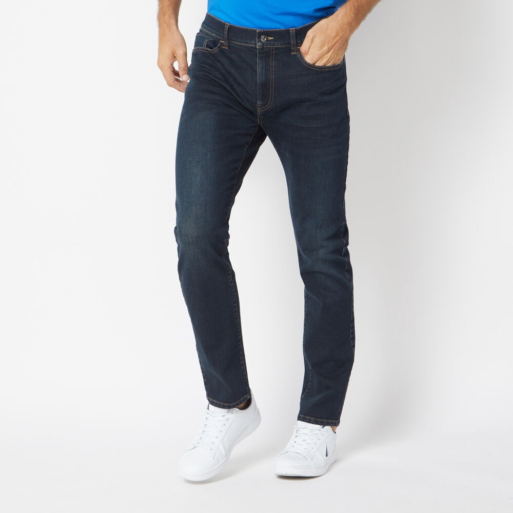 STRETCH SLIM FIT DENIM IN HAZE BLUE WASH Nautica