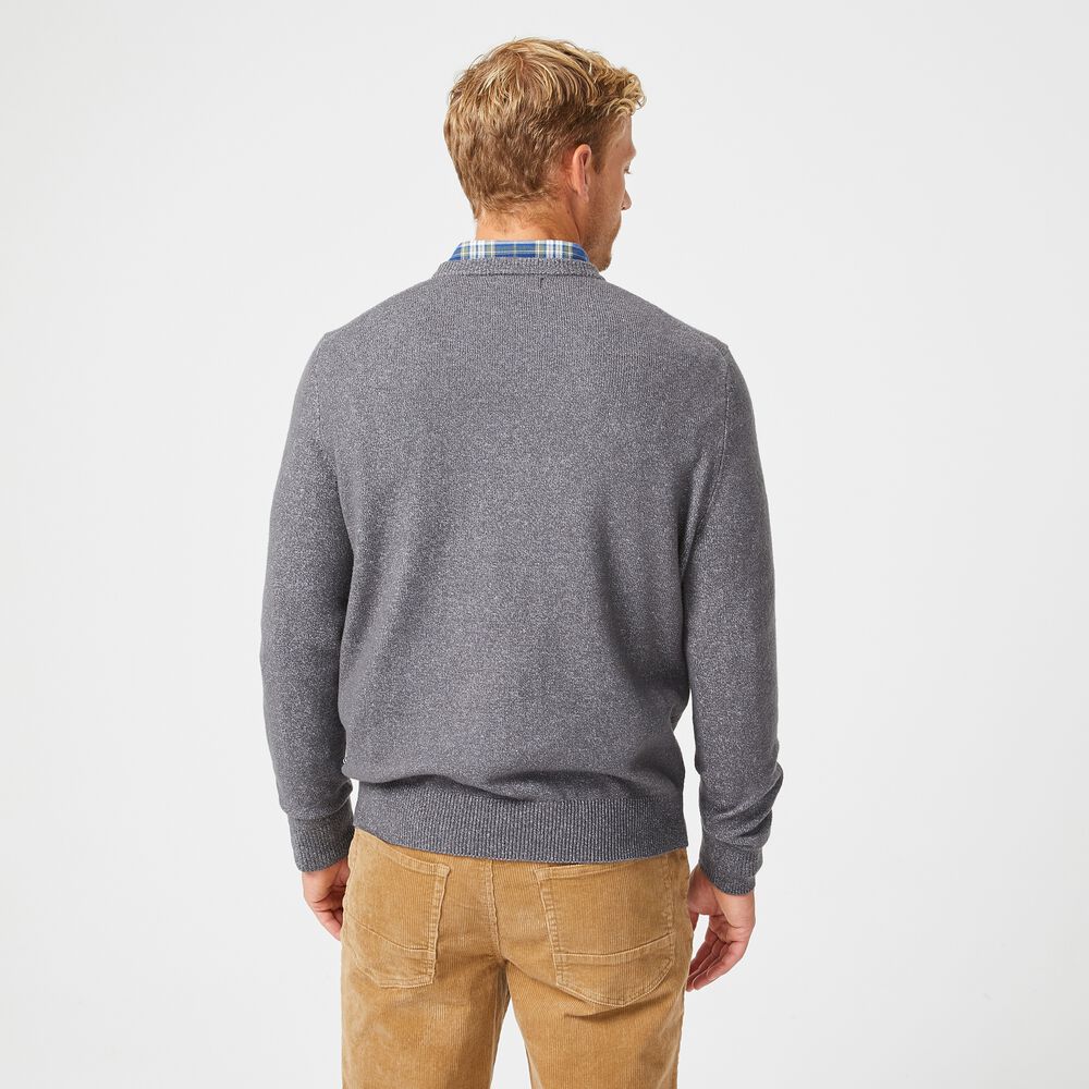 SUSTAINABLY CRAFTED BRAND ICON SWEATER,Grey Carbon,large