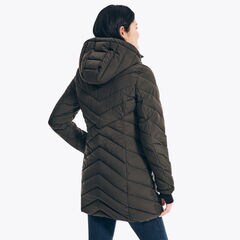 STRETCH HOODED JACKET,Teal Wave,large