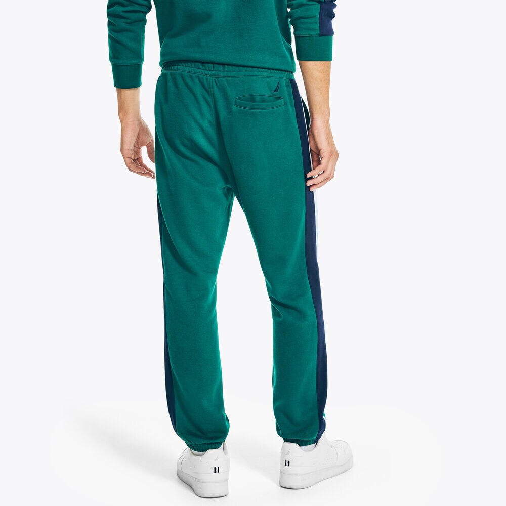 BIG & TALL SUSTAINABLY CRAFTED COLORBLOCK PANT,Cosmic Fern,large