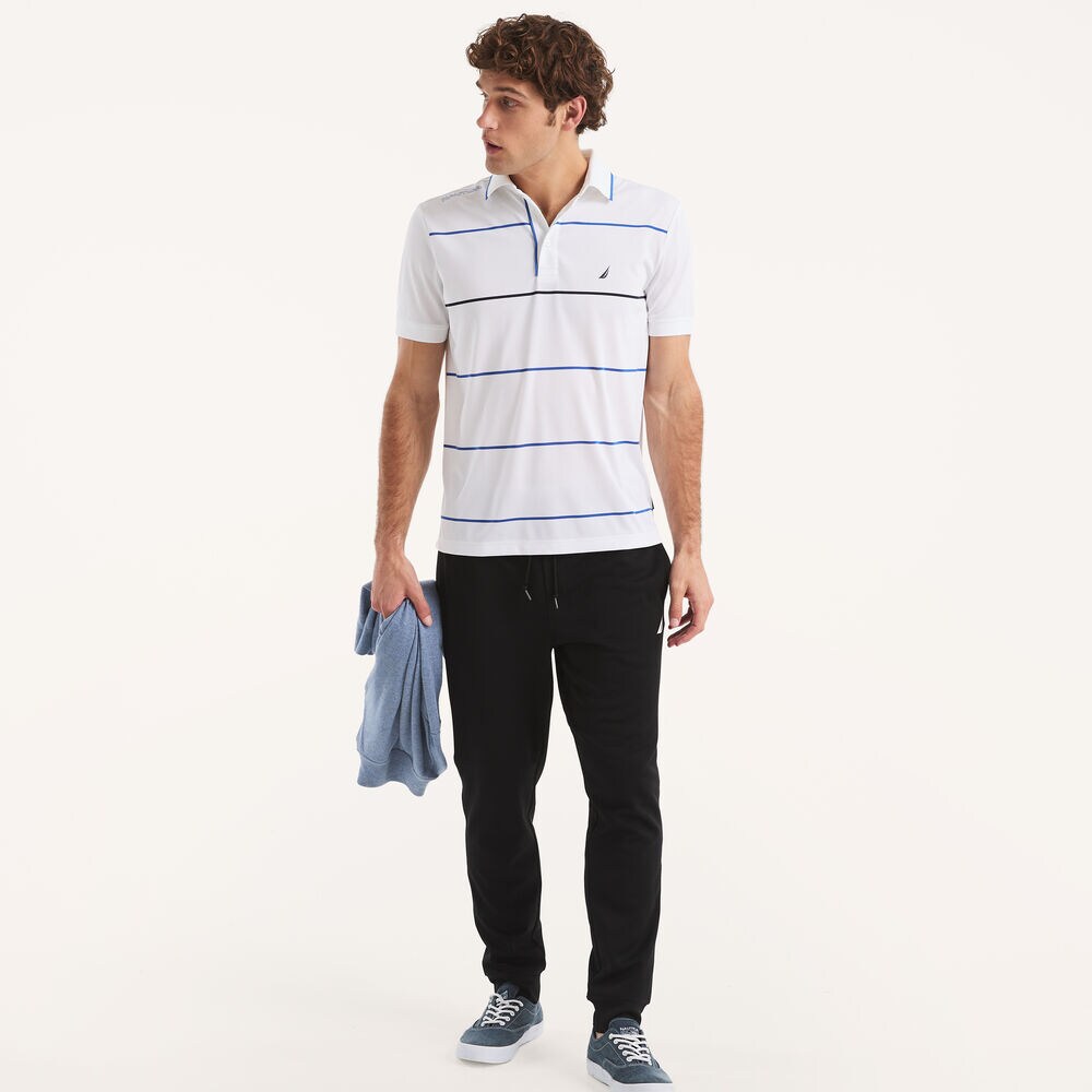 Navtech Classic Fit Polo,Bright White,large