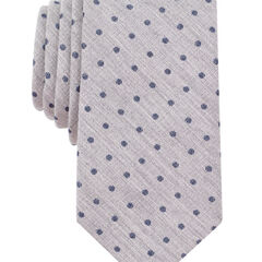 Silk-Wool Blend Dot Tie,Pale Blue,large