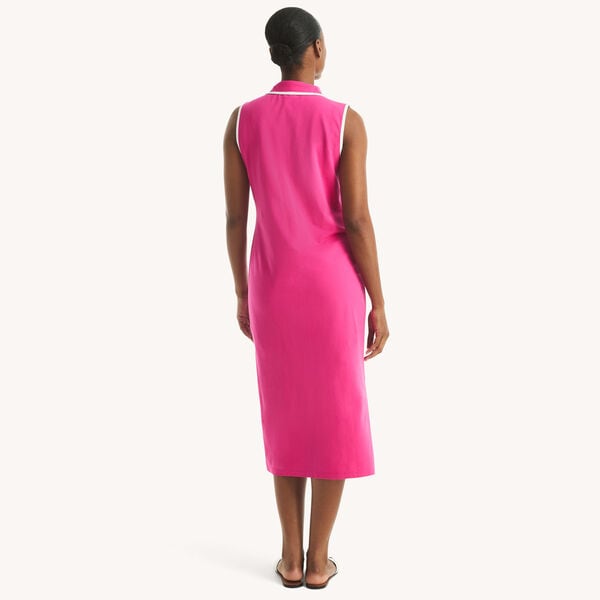 Johnny Collar Midi Dress