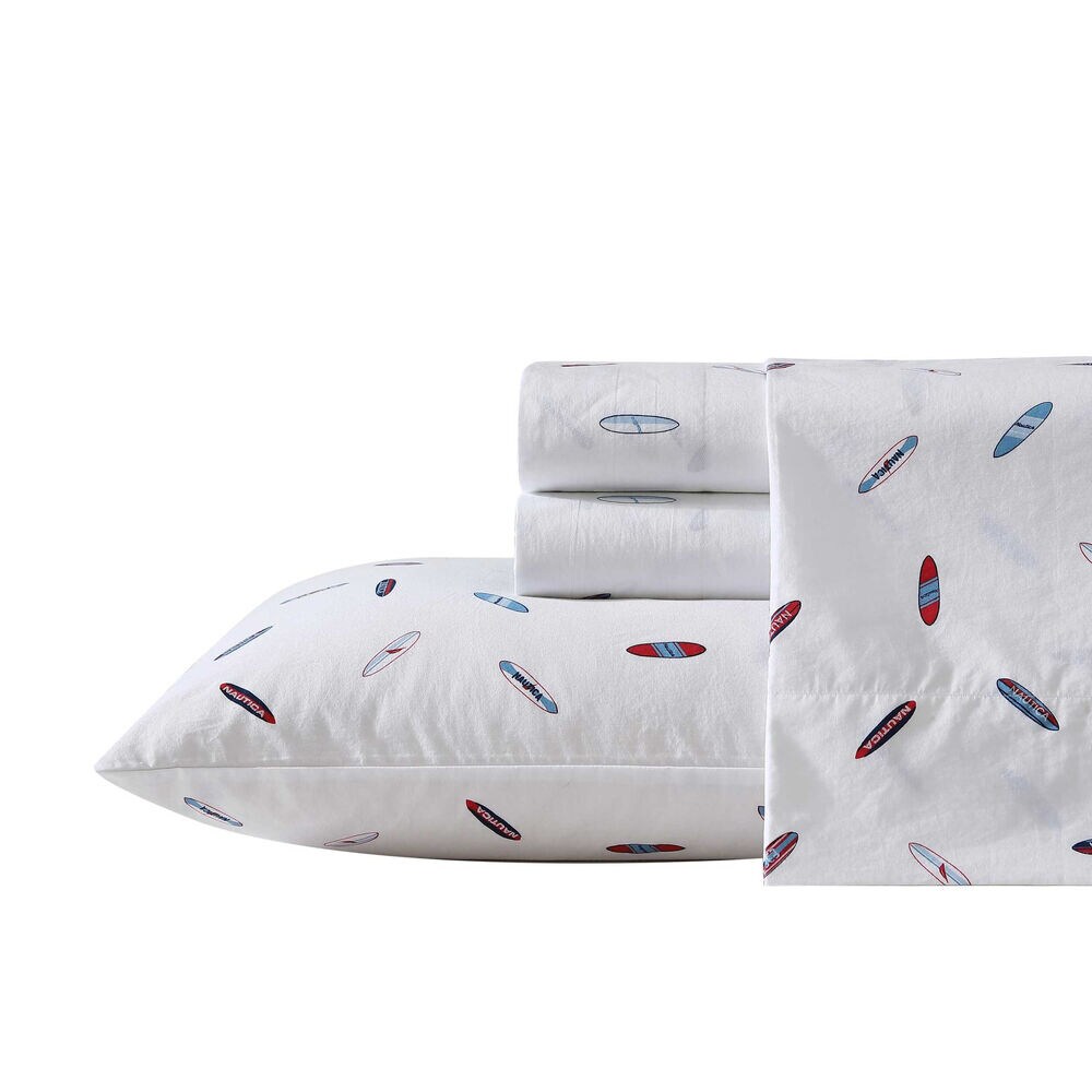 High Surf King Sheet Set,Blue Depths,large