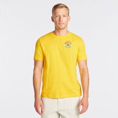 NS-83 CREST GRAPHIC T-SHIRT,Lemon Chrome,large