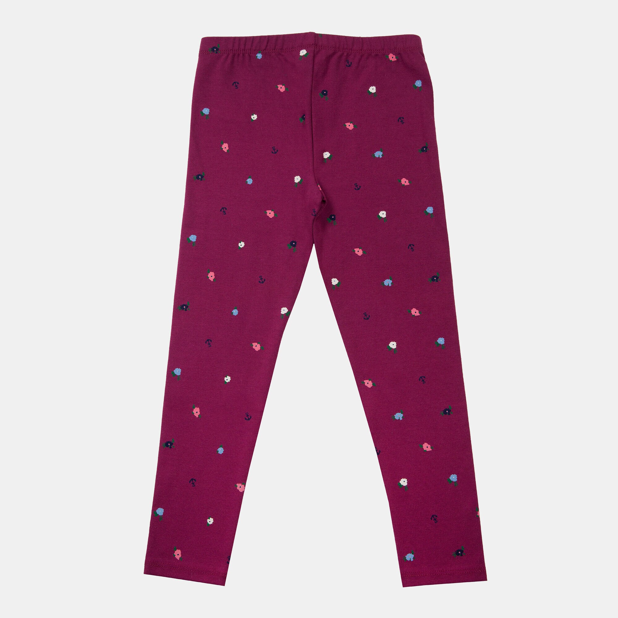 LITTLE GIRLS' MINI FLORAL PRINT LEGGING (4-7),Parfait Pink,large