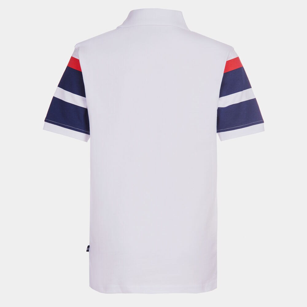 BOYS' COLORBLOCK STRIPE POLO (8-20),J Navy,large