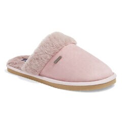 SOMERSBY SUEDE SLIPPERS IN MAUVE,Majestic Purple,large