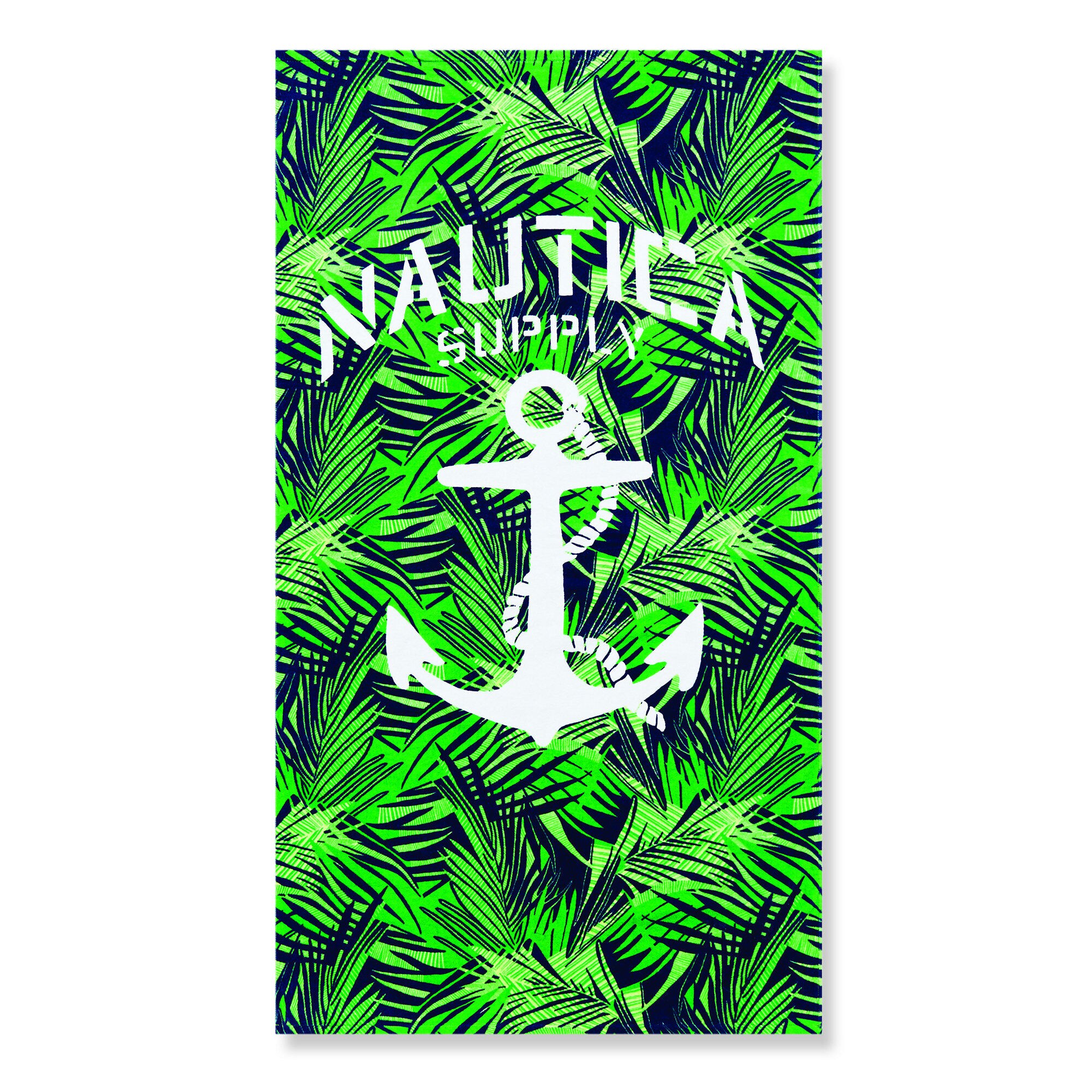 ANCHOR & PALM BEACH TOWEL,Navy,large