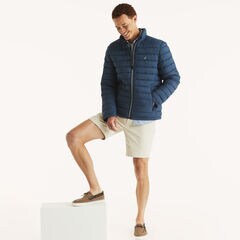 Quilted Jacket,Lapis Blue,large