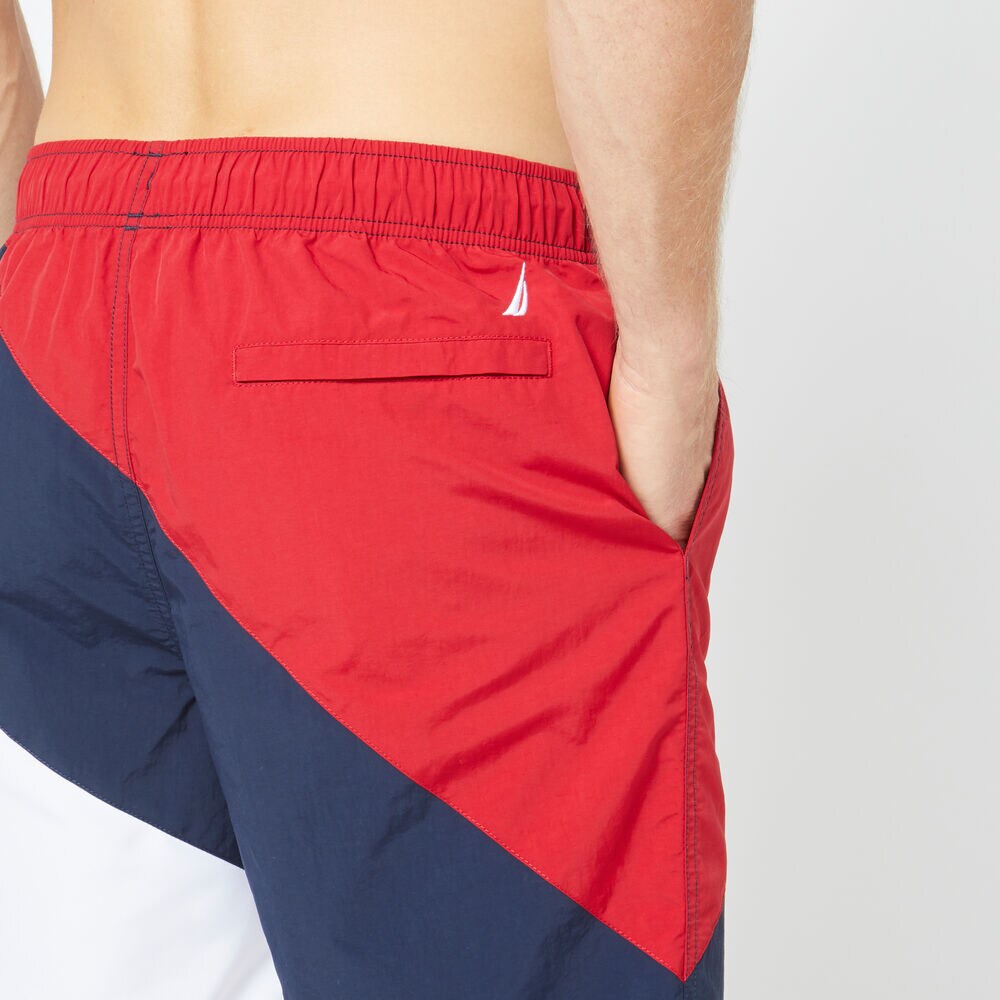 8" N83 COLORBLOCK QUICK-DRY SWIM,Navy,large