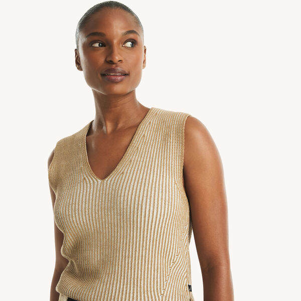 V-Neck Sweater Tank