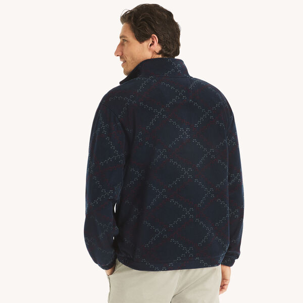 Printed Nautex Fleece Half-Zip Pullover
