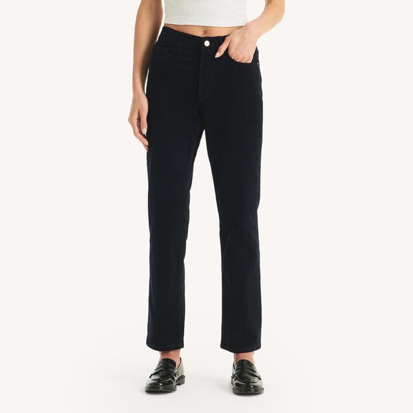 Straight Leg Corduroy Pant