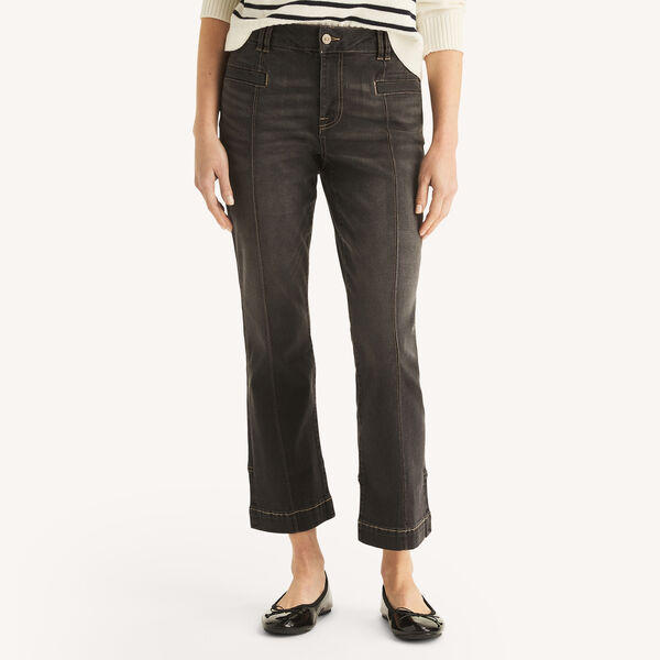 Mid-Rise Demi Bootcut Denim
