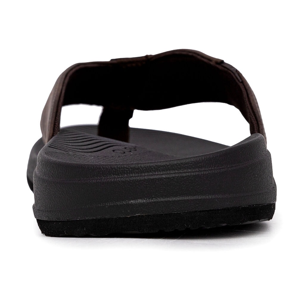 Welsey Logo Flip-Flop,Chocolate,large