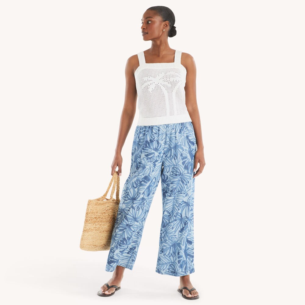 Chambray Pull-On Pant,Rolling River Wash,large