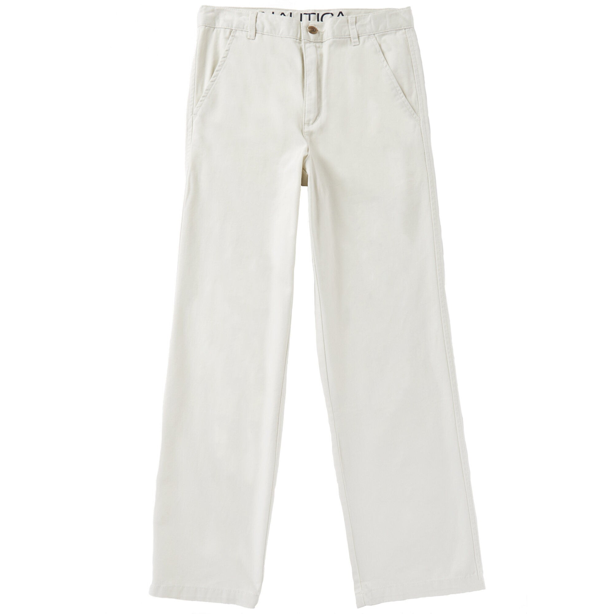 Little Boys' Flat Front Twill Pants (2T-7),Woodrift Flax,large