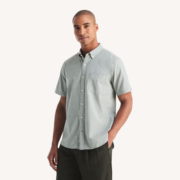 Short-Sleeve Classic Fit Oxford Shirt