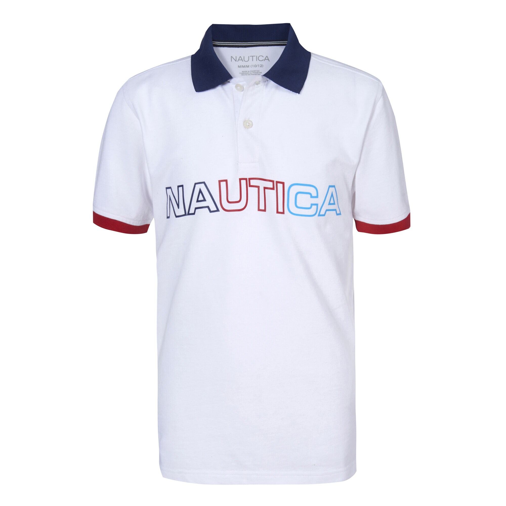 LITTLE BOYS' RAY MULTICOLOR LOGO POLO (4-7),Antique White Wash,large