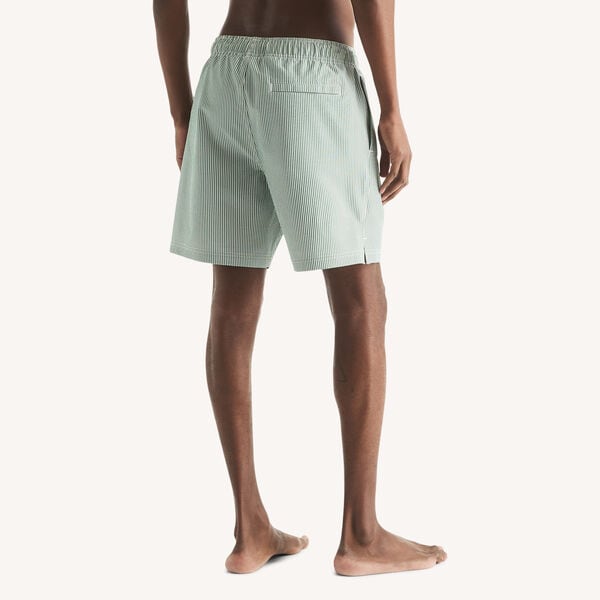 7" Seersucker Quick-Dry Swim