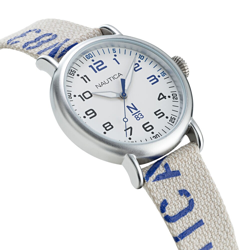 N83 LOVES THE OCEAN LOGO-EMBELLISHED SUSTAINABLE WATCH,Multi,large